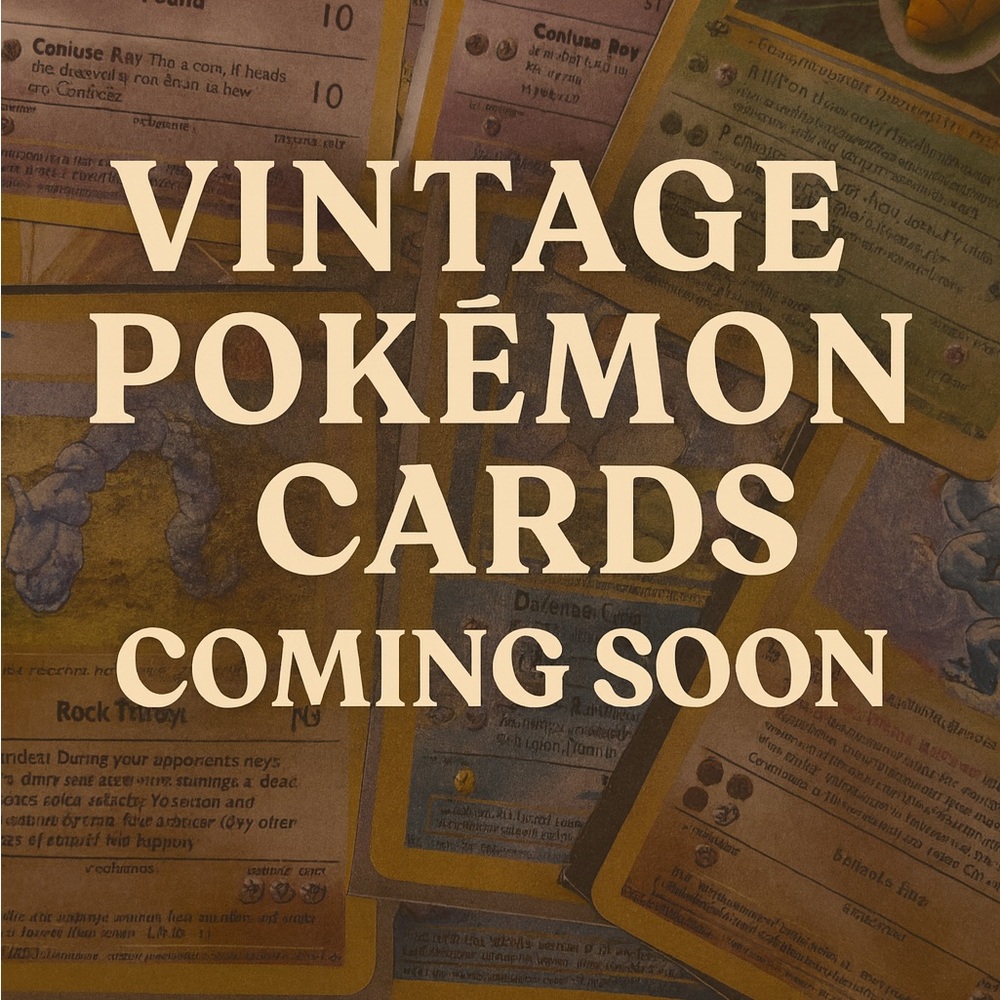 Vintage Pokémon Cards Collection
